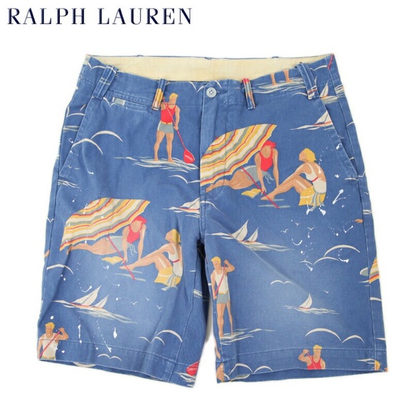 Polo Ralph Lauren Other - Polo Ralph Lauren Surfer Print Preppy Shorts